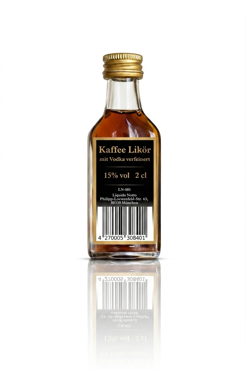 LxN Kaffeelikör | 20 x 20ml Klopfer