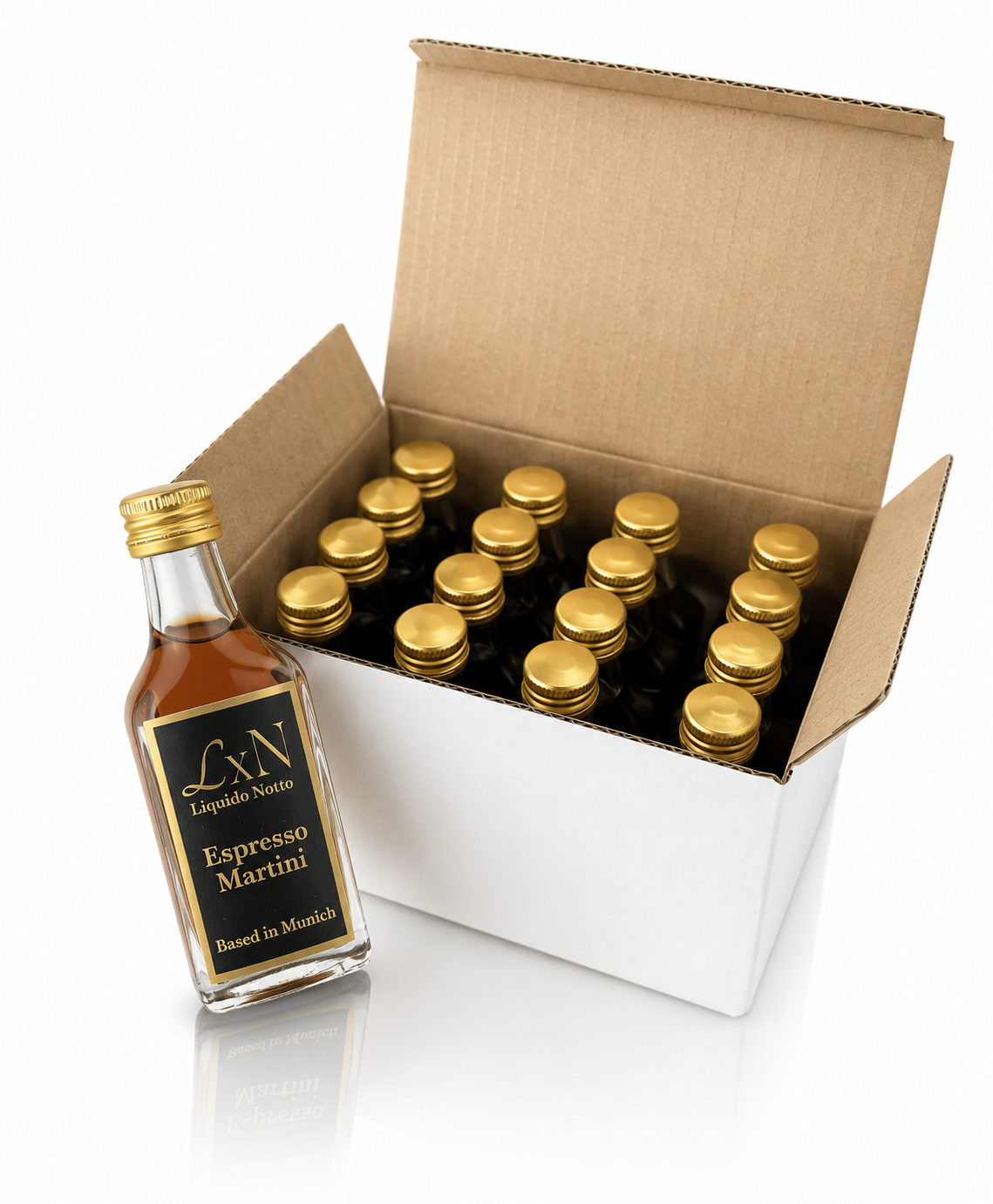 LxN Kaffeelikör | 20 x 20ml Klopfer